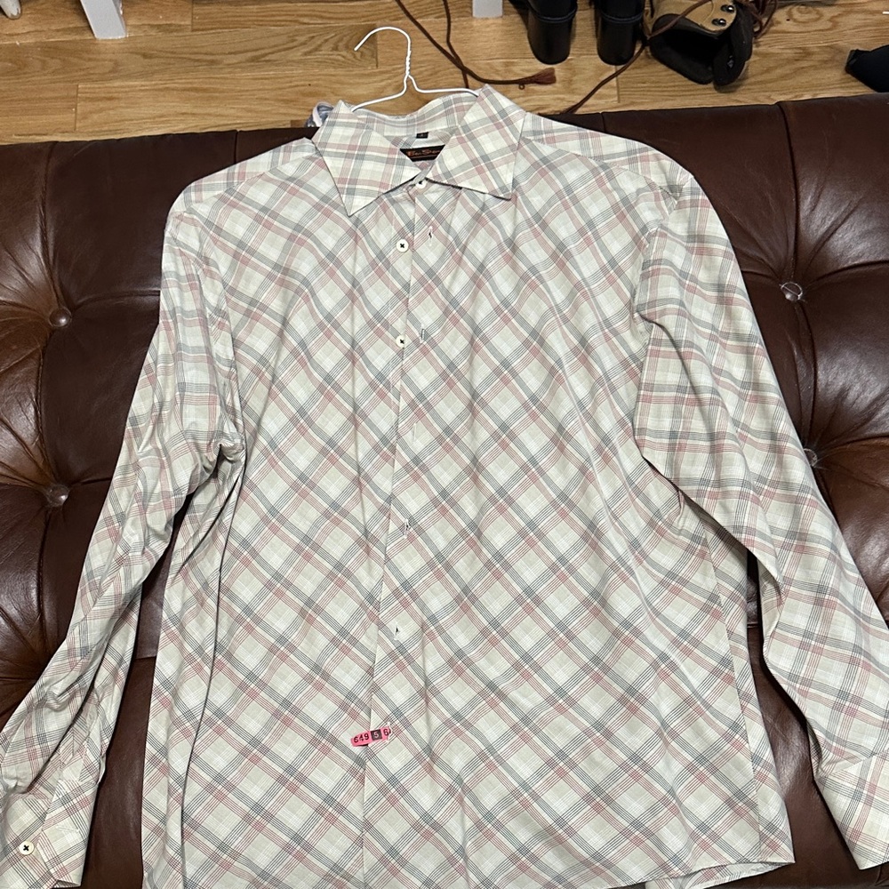 Ben Sherman Multicolor Plaid Casual Shirt